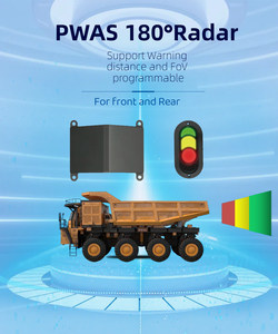 Radar và ai giải pháp Camera xe tải phía trước hoặc phía sau cảm biến đỗ xe 77Ghz Radar kép cho xe tải và thiết bị khai thác mỏ - Product Image 5