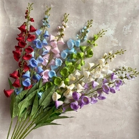 YOPIN-1458 Seide Glockenblume Campanula große künstliche Blume Maiglöckchen