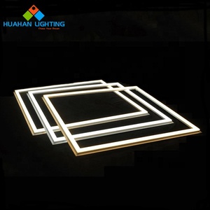 Marco de aluminio para techo de oficina, <span class=keywords><strong>Panel</strong></span> de luz <span class=keywords><strong>LED</strong></span> plano, 600x600mm, 3000k, 4000K, 6000k, 48W - Product Image 2