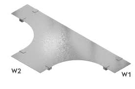 Cubiertas para bandejas de cables directamente de fábrica, cubiertas de codo de alta calidad, accesorios para bandejas de cables de aluminio, piezas para bandejas de cables tipo escalera - Product Image 1