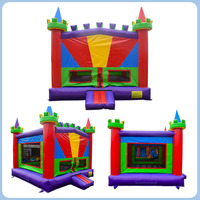 Château plein d'entrain rebondissant le château sautant extérieur gonflable de maison de rebond pour le videur gonflable d'enfants petit videur gonflable