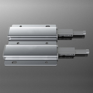 Oleford Double Door Cabinet <b>Rebounder</b> Magnetic Touch Aluminum Alloy Handle Free Drawer Closure - Product Image 4