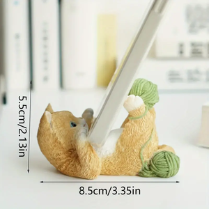 Sevimli köpek cep telefon tutucu reçine Smartphone masaüstü tutucu hayvan cep telefon tutucu tüm cep telefonları telefonları için uygun - Product Image 6