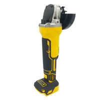 Meuleuse d'angle portable DW 21V sans balais à batterie lithium, qualité industrielle, interrupteur à palette, 4.0Ah, 100mm/125mm, vitesse variable