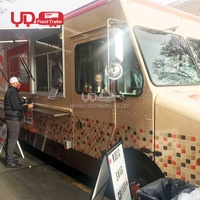 UD Custom Coffee Bar Elektrischer Lebensmittel wagen Voll ausgestattete mobile Küche Pizza Tacos Truck Full Track Food Truck