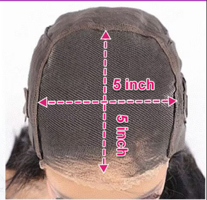 Perruque à fermeture en dentelle 5*5, cheveux Remy européens, ombrés avec mèches dorées, ondulés, 14 pouces, densité 180%, dentelle transparente, prix le plus bas - Product Image 5