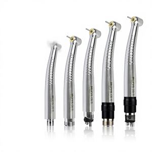 Horyndent Pieza <span class=keywords><strong>de</strong></span> mano dental <span class=keywords><strong>de</strong></span> alta velocidad, tipo push, con luz <span class=keywords><strong>de</strong></span> cinco haces y spray, acoplamiento <span class=keywords><strong>de</strong></span> conexión rápida, instrumento dental W1209L Clase I - Product Image 1