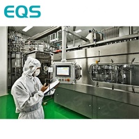 Ligne de production entièrement automatique de remplissage et de capsulage de soufflage rotatif de lait pasteurisé de bouteilles PET 10000BPH