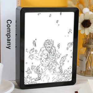 <span class=keywords><strong>Demon</strong></span> <span class=keywords><strong>Slayer</strong></span> Anime Light Box <span class=keywords><strong>Manga</strong></span> Figura DE ACCIÓN Shadow Box Impresión de luz 3D Nightlight Anime Regalo para cumpleaños de niño - Product Image 2