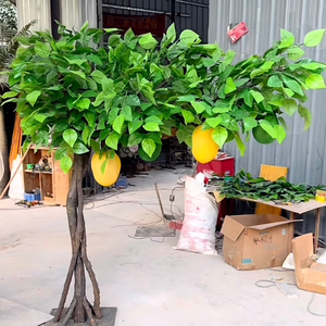 Anti-UV Hoge Kwaliteit Buiten Gecustomizede Grote Kunstmatige Ficus Banyan Boom Reuze Kunstmatige Groene Planten - Product Image 5