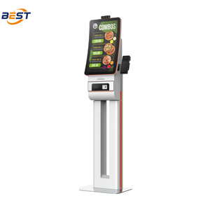 Quiosco POS LCD <span class=keywords><strong>de</strong></span> pie para pedidos <span class=keywords><strong>de</strong></span> autoservicio con <span class=keywords><strong>Menú</strong></span> Digital para hoteles Sistema <span class=keywords><strong>de</strong></span> visualización <span class=keywords><strong>de</strong></span> cocina <span class=keywords><strong>McDonald</strong></span>'s - Product Image 1