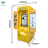 Máquina personalizada de buena calidad VFresh para máquina expendedora de fotomatón de periódico de calle comercial apresurado