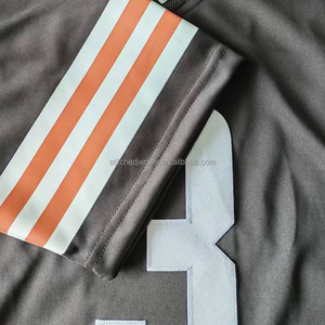 Maillot de football cousu pour hommes 2026 S-3XL Deshaun Watson Denzel Ward Shedeur Sanders Quinshon Judkins 49 Schwesinger Jared Verse - Product Image 4