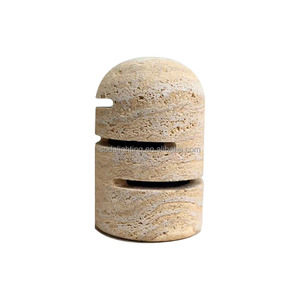 Nouvelle <span class=keywords><strong>lampe</strong></span> de table en marbre LED avec commande tactile moderne, style pierre de grotte, lumière blanc chaud, alimentée par batterie pour usage intérieur - Product Image 6