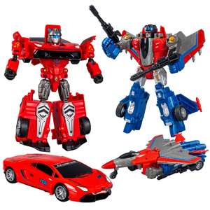 Coche <span class=keywords><strong>de</strong></span> Juguete para Niños, Robot Deformable, <span class=keywords><strong>Autobots</strong></span> Transformables Manualmente, Avión <span class=keywords><strong>de</strong></span> Juguete con Movimiento Inercial, Modelo <span class=keywords><strong>de</strong></span> Camión para Niños - Product Image 1
