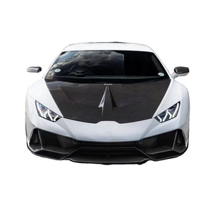 Kit carrosserie en fibre de carbone pour Lamborghini Huracan EVO : Diffuseur avant, spoiler et jupes latérales de style NT améliorés pour Huracan EVO - Product Image 1