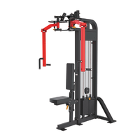 Équipement de musculation pour salle de sport commerciale, machine combinée réglable pour les deltoïdes arrière et les pectoraux