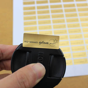 Étiquette de bouteille en verre double face amovible auto-adhésive imprimée en papier de haute qualité <span class=keywords><strong>et</strong></span> au meilleur prix - Product Image 6