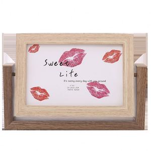 Espejo Giratorio Nórdico Retro de 6 y 7 Pulgadas, Decoración de Mesa, Marco de Fotos para Oficina, Vestidor, Hogar - Product Image 5