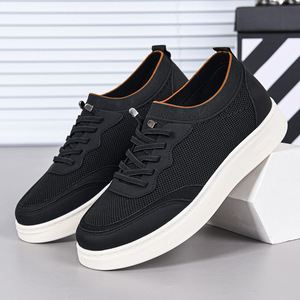 Zapatillas deportivas pegadas para hombre, de alta gama, estilo primavera, ligeras, transpirables, informales, cómodas y versátiles. - Product Image 6