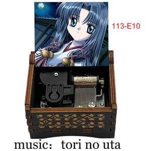 กล่องดนตรีเพลง Air <span class=keywords><strong>Tori</strong></span> No Uta สำหรับนก ของขวัญวันเกิดอนิเมะ กล่องดนตรีสะสมแฟนตาซีสำหรับแฟนๆ - Product Image 1