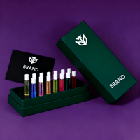 Mini coffret de parfum, coffret découverte de parfums, boîte de parfum vide de 5 ml pour hommes et femmes, cosmétiques