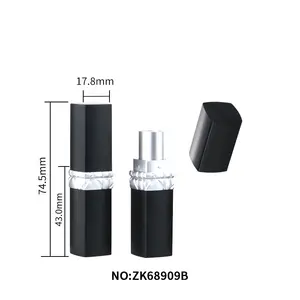 Mini tubo per rossetto rossetto opaco etichetta privata liquido tubi per balsamo per le labbra personalizzati in plastica vuota