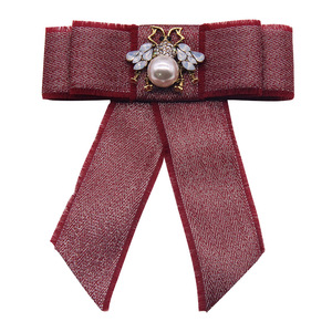 Lazos de lazo <span class=keywords><strong>para</strong></span> hombre y mujer, lazo <span class=keywords><strong>para</strong></span> el cuello, alfileres y broches, <span class=keywords><strong>regalos</strong></span> de moda <span class=keywords><strong>para</strong></span> <span class=keywords><strong>invitados</strong></span>, insignia, 10 colores - Product Image 6