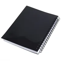 Carnet à spirales personnalisé HQB au design minimaliste, logo personnalisé, couverture souple en cuir PU/PVC/PP imprimé, formats B5/B6/A5/A6/A4, couleurs personnalisées