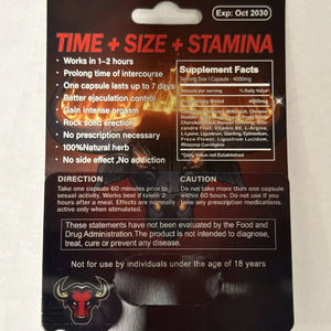 Fábrica Atacado Suplemento Ranging Touro Cápsulas Homem Forte Comprimidos Cápsulas Homem Capacidade Dureza Durabilidade Comprimento Touro Pó - Product Image 3