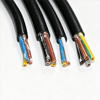 Câble industriel 600V en cuivre pur gainé flexible pour extérieur 1,5mm² RVV 2 conducteurs avec isolation PVC ignifuge