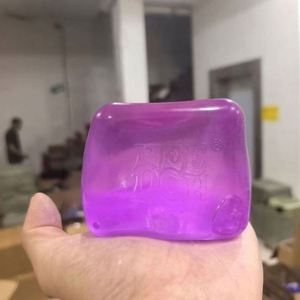 2026 7.5cm Popular Nee-doh Cubo Antiestrés de Plástico TPR, Juguete Sensorial Grande de Compresión y Ventilación con Forma de Cubo de Hielo de Maltosa - Product Image 4