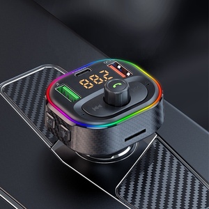 Accesorios para automóvil T86 Adaptador de <span class=keywords><strong>radio</strong></span> inalámbrico Kit de manos libres para automóvil QC3.0 PD 20W Carga BT Adaptador Transmisor <span class=keywords><strong>FM</strong></span> para automóvil - Product Image 6