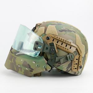 Casco Táctico Todo en Uno, Máscara Completa, para Juego y Entrenamiento, Producto de Seguridad de PE y ABS, Casco Táctico Balístico - Product Image 3