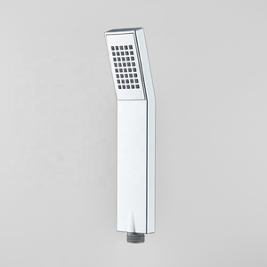 Pommeau de douche rectangulaire intégré moderne 1 mode, design minimaliste et lignes épurées, avec système d'économie d'eau pour salle de bain - Product Image 2