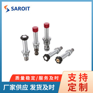 Vanne solénoïde hydraulique Saroit en acier au carbone, série TSV, à cartouche filetée, deux positions, deux voies, pour applications hydrauliques - Product Image 1