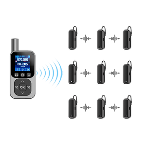Système de guide touristique sans fil Système audio d'interprétation simultanée Casque d'écoute multilingue pour voyage Guide de réunion d'église - Product Image 3