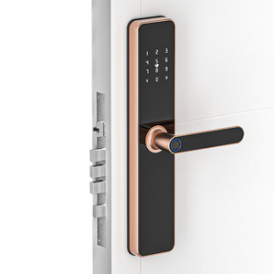 กุญแจล็อคประตูอัจฉริยะอิเล็กทรอนิกส์ <span class=keywords><strong>TTlock</strong></span>  ปลดล็อคด้วยรหัสผ่าน บัตร ลายนิ้วมือ <span class=keywords><strong>Ttlock</strong></span> และกุญแจ - Product Image 2