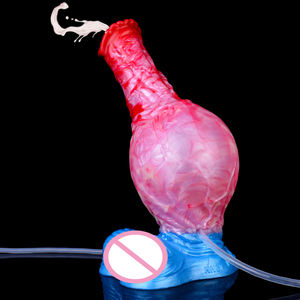 NNSX Sex Toy Horse Dildo Inflatable Dildo Imitates <span class=keywords><strong>Ejaculation</strong></span> With Pump Squirting Dildo for Women - Product Image 2