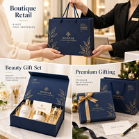 Boîte cadeau magnétique pliable HONPAK, boîte d'emballage en papier sur mesure pour les marques de mode, de beauté et de commerce électronique