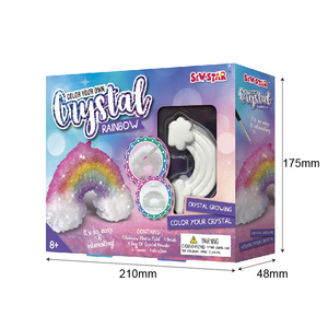 Diy Kind Thuis Decors Educatief Kunsten En Ambachten Kits <span class=keywords><strong>Crystal</strong></span> Groeiende Regenboog Schilderen <span class=keywords><strong>Kit</strong></span> Voor Kids - Product Image 2