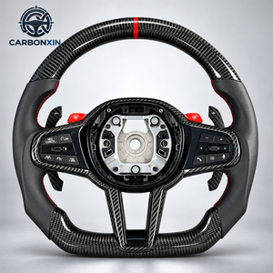 Volant de voiture personnalisé en fibre de carbone pour BMW F36 F07 F20 F40 F06 F39 F11 F21 F33 F02 F90 F13 G05 F87 F15 G31 F25 F86 F85 - Product Image 2