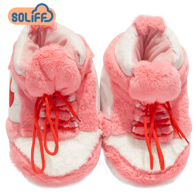 Изготовленные на заказ меховые плюшевые кроссовки, тапочки, обувь для мужчин