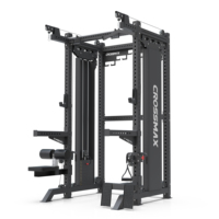 Gimnasio en casa uso Multi funcional entrenador Smith máquina de Cable/Cable cruzado gimnasio/Power Rack