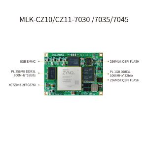 Carte mère CZ10/11-7030/7035/7045 AMD-Xilinx Zynq série 7000, processeur Cortex-A9 double cœur 800 MHz, DDR3L 1 Go, Linux Ubuntu Debian - Product Image 4