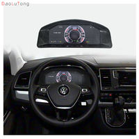 Dasbor Digital Mobil untuk VW Transporter T5 2009-2019 Kompatibel dengan CarPlay & Android Auto LCD Instrument Cluster