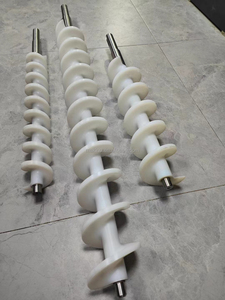 Tornillo Sinfín de Plástico POM Mecanizado por CNC Personalizado OEM para Máquina de Fuente de Chocolate - Product Image 2