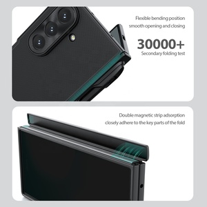 Nillkin Ốp lưng nam châm lá chắn siêu mờ 7 6 chống sốc cho Samsung <span class=keywords><strong>Galaxy</strong></span> Z gập 7 kèm bút - Product Image 6