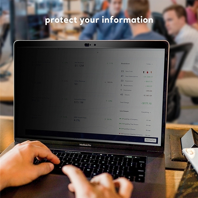 Computer Privacy Screen Protector for Apple Macbook Pro 13-inch PET Magnetic Privacy Screen Protector Film