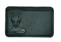 Desain Pendek Klasik Multi-Kartu Desain Logo Bisnis Tempat Kartu Bat Hero Dompet ID Kulit PU Baru & Hadiah Bisnis Promosi